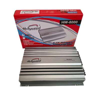 Power amplifier 4 channel hollywood hw-8000