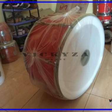 Bass Drum 20 inch Bonus Stik + Sabuk