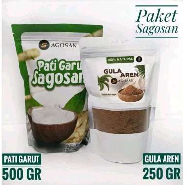 PAKET PATI GARUT & GULA AREN 250 GR SAGOSAN