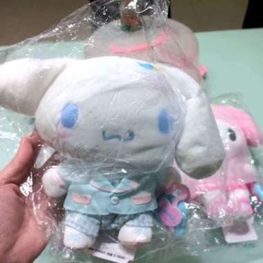 SANRIO ORIGINAL BONEKA KUROMI MY MELODY CINNAMOROLL SERAGAM SEKOLAH PLUSH PLUSHIES DOLL SCHOOL UNIFO