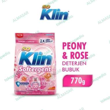 soklin deterjen bubuk softergent 770grm
