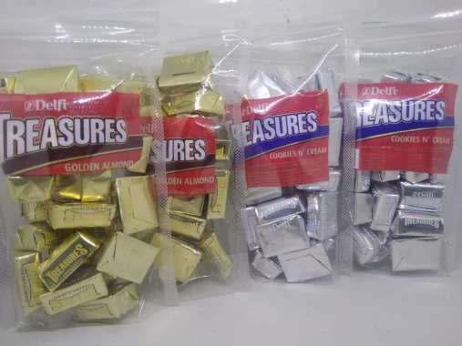 Delfi Treasure Almond, Delfi Treasure Cookies 100g [ 10 pcs ] Cookies