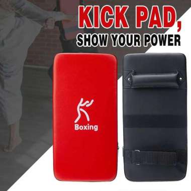 Kicking Pad Sanda Muay Thai Taekwondo Arm Straight Baffle J-421 Samsak Tinju Knukcle Besi Silat Knek
