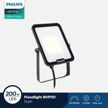 Philips Lampu Proyek Sorot Floodlight BVP151 200W 6500K Cool White Putih