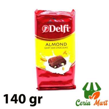 Promo Harga Delfi Chocolate Almond 125 gr - Blibli