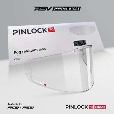PINLOCK FFC21 & FFS21 BENING size 70 EASY INSTALL ( FOG RESISTANT LENS ) Made In Belanda ORIGINAL