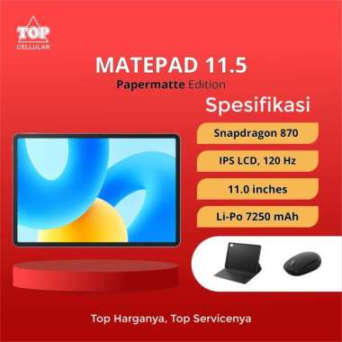 HUAWEI MATEPAD 11.5 PAPERMATTE [8/128 GB] GARANSI RESMI