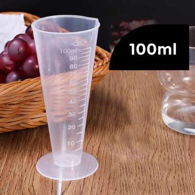 BURSON Gelas Ukur Plastik Kerucut Multifungsi Cone Measuring Cup 100ml