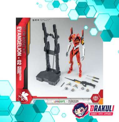 Yolopark AMK Series 20cm Model Kit Evangelion Eva-02 Production Model
