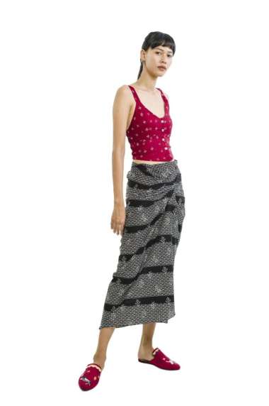 Sejauh Mata Memandang Kutang Kerut Wiji Merah L