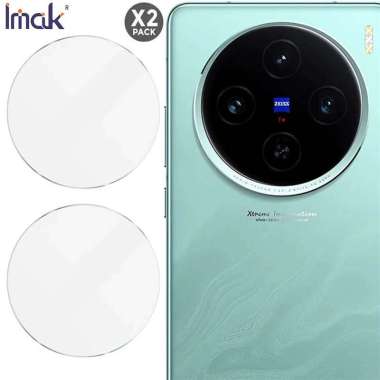 Imak Camera Tempered Glass Vivo X100 - 2pcs Original Cover Lens Protector Guard Isi 2 Pelindung Lens