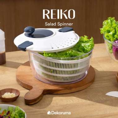 Dekoruma REIKO Salad Spinner / Peniris dan Pengering Sayuran dan Buah