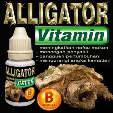 ALLIGATOR VITAMIN CAIR LIQUID SUPLEMEN KESEHATAN KURA-KURA AIR ALIGATOR SNAPPING TURTLE AST CST MENA