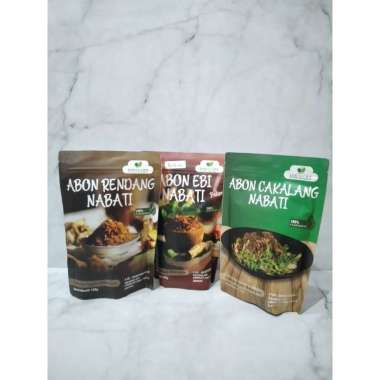 Abon Rendang Nabati / Cakalang Nabati / Ebi Nabati Lohas Life CAKALANG