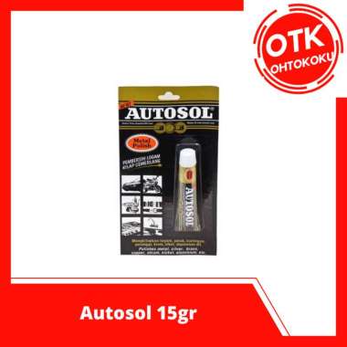 Autosol Metal Polish 15 Gr Autosol Pengkilap Logam