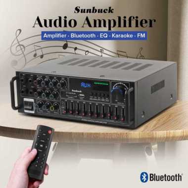 Sunbuck Audio Amplifier Bluetooth EQ Karaoke FM 2000W