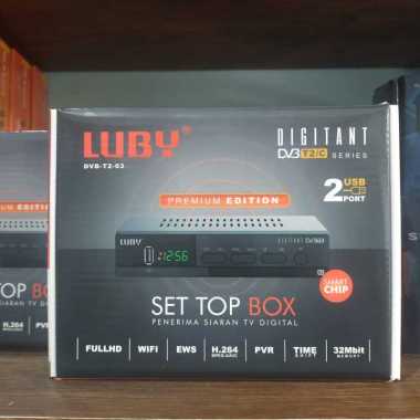 SET TOP BOX NEW LUBY DVBT2 T-03 PREMIUM EDITION 2 USB