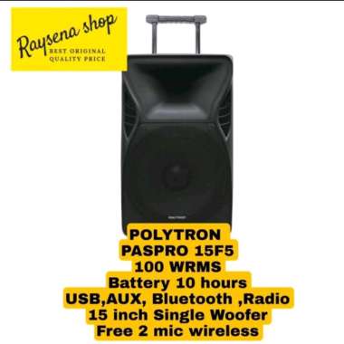 POLYTRON PASPRO 15F5/ PASPRO15F5 SPEAKER PORTABLE