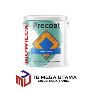 Mowilex Precoat Wall Sealer 2,5 Liter | Cat Dasar Tembok Repainting Interior Eksterior