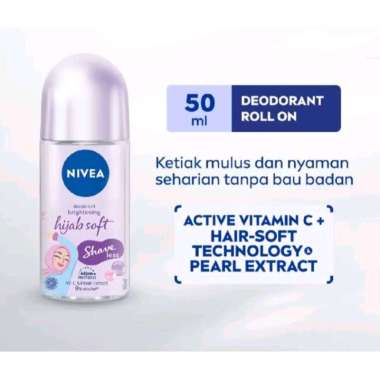 Nivea Deodorant Woman Roll On Full Series 50ml Hijab Soft