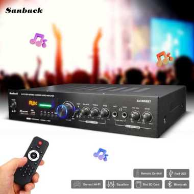 Sunbuck Audio Bluetooth Amplifier Karaoke 5CH 600W