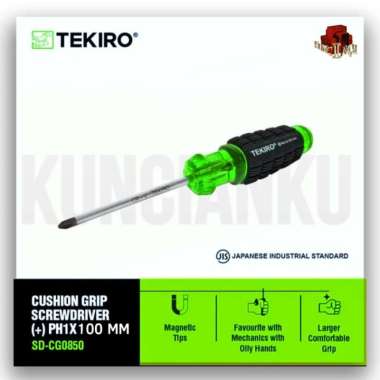 Obeng tekiro , obeng bolak balik kodai Type T obeng 2 way tekiro obeng KARET + PH2X100