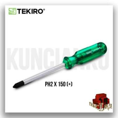 Obeng tekiro , obeng bolak balik kodai Type T obeng 2 way tekiro obeng TEMBUS +PH2X150