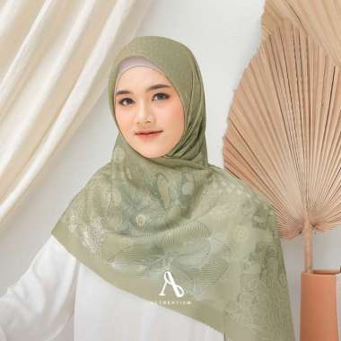 AUTHENTISM ID MALIQA SERIES ORIGINAL KERUDUNG SEGI EMPAT VOAL ULTRAFINE LASERCUT PREMIUM HIJAB MOTIF