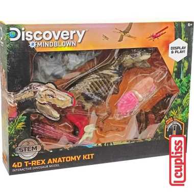 Discovery 1423000971 4D T-Rex Anatomy Kit Mindblown Educational STEM