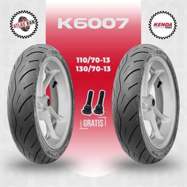 Paket Ban Motor YAMAHA NMAX KENDA K6007 110/70 - 130/70 Ring 13
