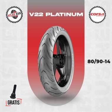 Ban Tubles Motor Matic CORSA V22 PLATINUM 80/90 Ring 14