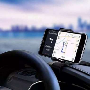 Holder Hp Mobil Universal HD 35 Jepit Dashboard Dan Spion Tengah Terbaik