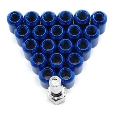 Timor Soluna Mur Baut Racing Velg Roda Mobil Lugnut Seneka Kunci L Biru
