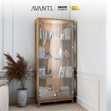 Avanti Lemari Hias Minimalis / Rak Kaca Display / MONZA LH 90