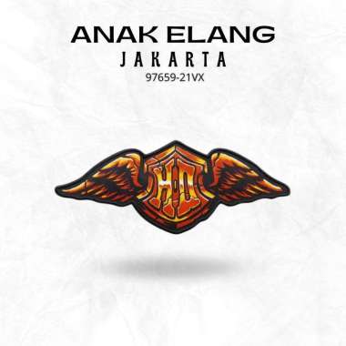 Emblem / patch Harley-Davidson Stone Wings Iron-On Patch 97659-21VX