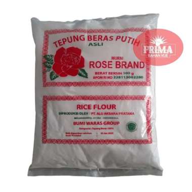 TEPUNG BERAS PUTIH ROSE BRAND/TEPUNG ADONAN