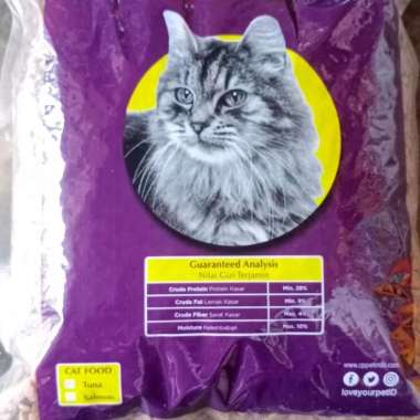 bolt makanan kucing 1 kg