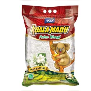 Koala Madu Beras Pulen Wangi 5 kg | Beras Pulen Wangi Koala Madu 5 kg