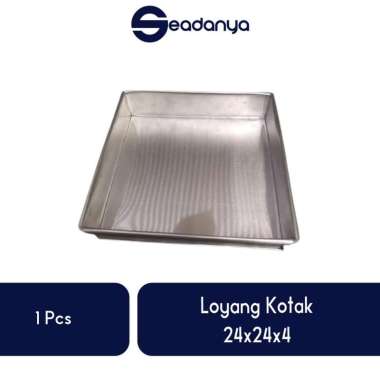 Loyang Kotak 24x24x4-Loyang /Loyang Terbaru/Loyang/Loyang Ukuran 24x24x4/Loyang Terlaris/Loyang Term