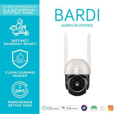 BARDI Smart IP Camera PTZ Outdoor CCTV WiFi