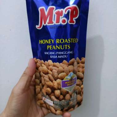 Mr.P Kacang Panggang Rasa Madu 80g/Kacang Mr.P 80gr/MR.P Honey Roested Peanuts Kacang Panggang Rasa 