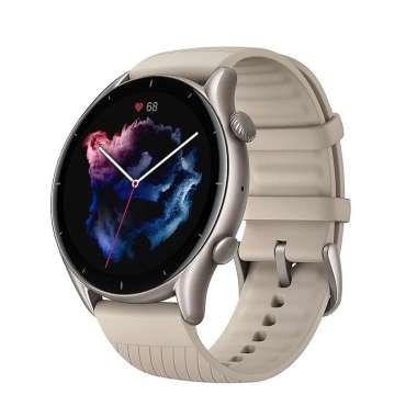 JAM TANGAN DIGITAL AMAZFIT SMARTWATCH WANITA GTR 3 MOONLIGHT GREY GTR3 JAM TANGAN DIGITAL WANITA JAM