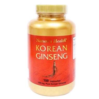 Nature'S Health Korean Ginseng 100 Kapsul