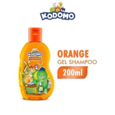 Kodomo Shampoo & Conditioner 200ml Kodomo Gel Shampoo Anak 200 ml Orange Shampo