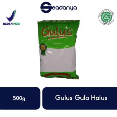 Gulus Gula Halus 500 Gram Halal MUI BPOM