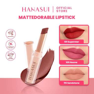 Hanasui Mattedorable Lipstick Cinnamon - 110