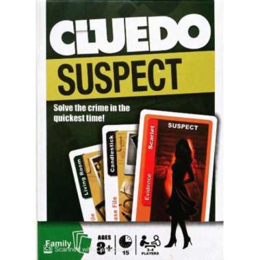 ELGIO - Cluedo Suspect Card Game Mainan Kartu 01186