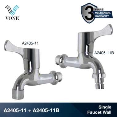 VONE A2405-11 Keran Kran Air Tembok Taman Single Kamar Mandi ABS A2405-11