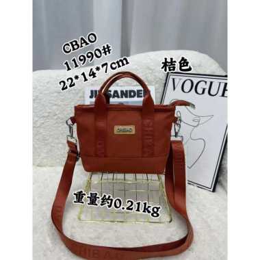 Tas Selempang Mini Wanita Chibao CB 11990 Polos Orange