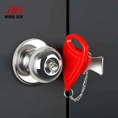Ming Xin Kunci Pintu Portable Anti Lockpick Door Lock 2 cm Hole N20 Gmbok Pintu Perangkat Murah Tanp